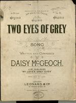 Two eyes of grey : song
